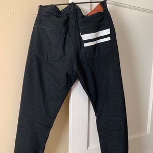 Momotaro B0105SP Black Selvedge Denim Jeans